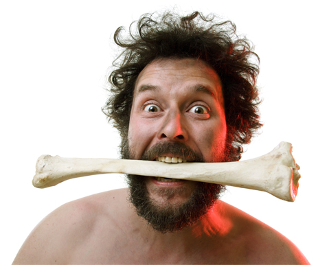 A l’âge de pierre, les dents étaient alignées