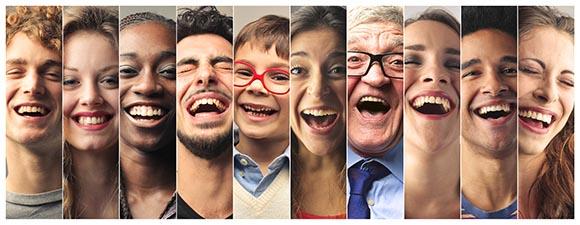 Le sourire c’est contagieux, et c’est bon pour la santé!